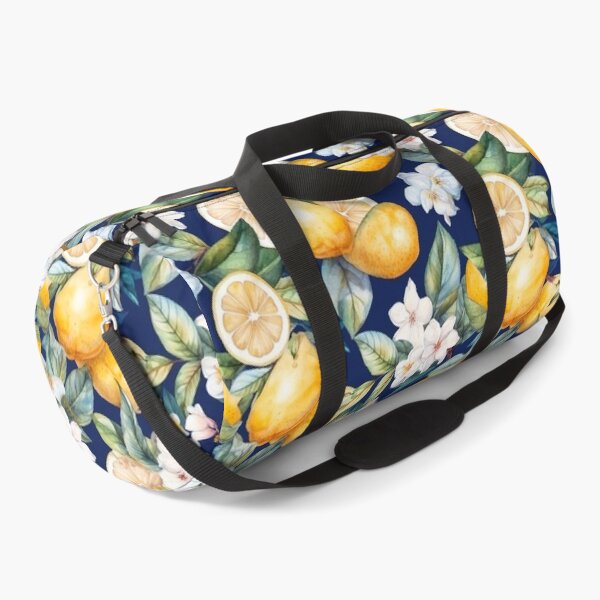 Item preview, Amalfi Coast Dolce Vita Lemon Pattern and Flowers designed and sold by PG Illustration.