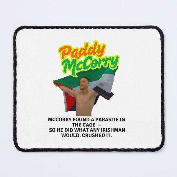 Item preview, Paddy McCorry, Ireland, Irish, Belfast, Parasite Crusher, funnyfits70, Humor, Funny, retro, vintage, funny quotes, animal humor, designed and sold by FunnyFits70.