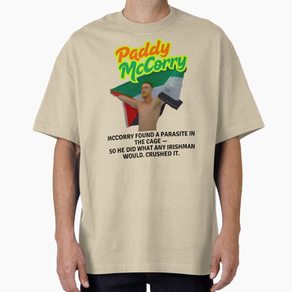 Item preview, Paddy McCorry, Ireland, Irish, Belfast, Parasite Crusher, funnyfits70, Humor, Funny, retro, vintage, funny quotes, animal humor, designed and sold by FunnyFits70.