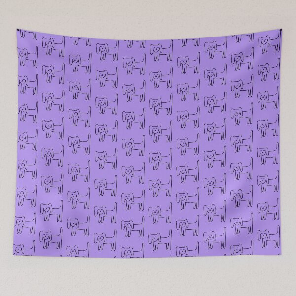 Item preview, Minimal Dog – Reduced to the Point - Black - Version 1 designed and sold by Vision Illustrated.