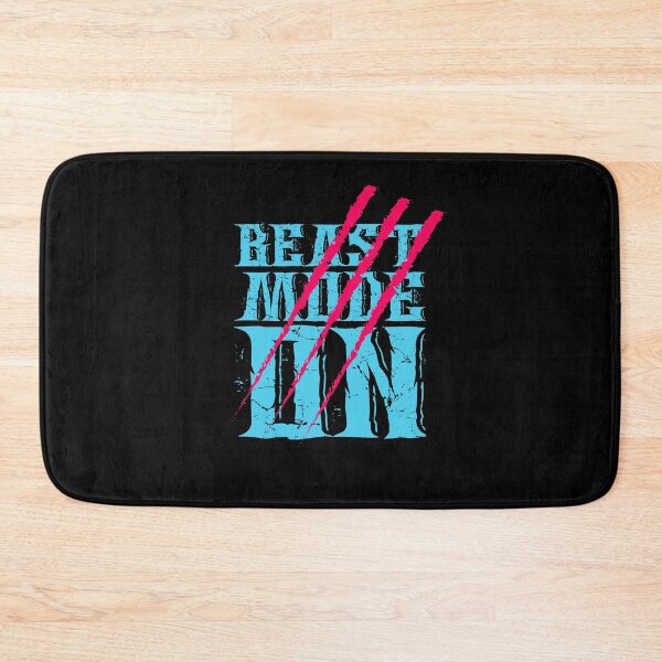 Item preview, Beast Mode On | Savage Gym Design for Bodybuilders and Gym Rats designed and sold by typoinspired.