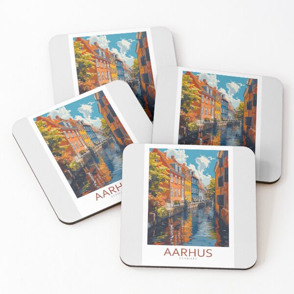 Item preview, Aarhus Denmark - Travel Art designed and sold by Marciolini.