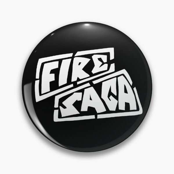 Item preview, Eurovision Fire Saga Sigrit and Lars Husavik song contest logo  designed and sold by PG Illustration.