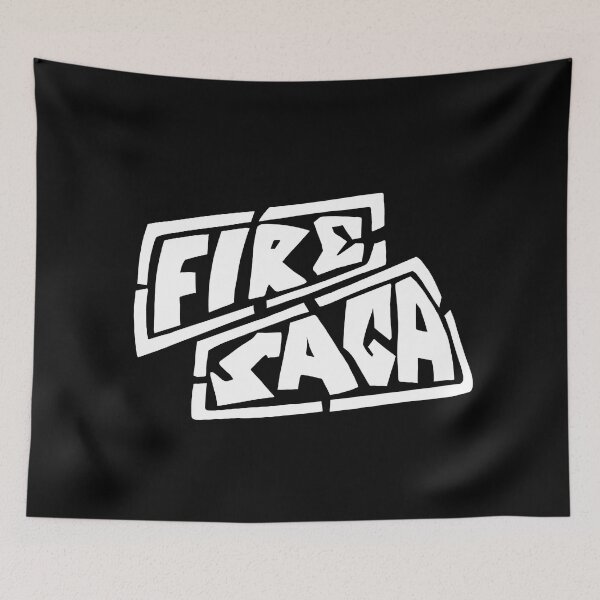 Item preview, Eurovision Fire Saga Sigrit and Lars Husavik song contest logo  designed and sold by PG Illustration.