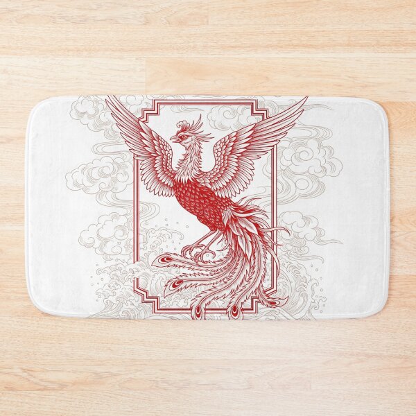 Item preview, Crimson Phoenix: Symbol of Auspiciousness and Rebirth designed and sold by schwa24jpn.