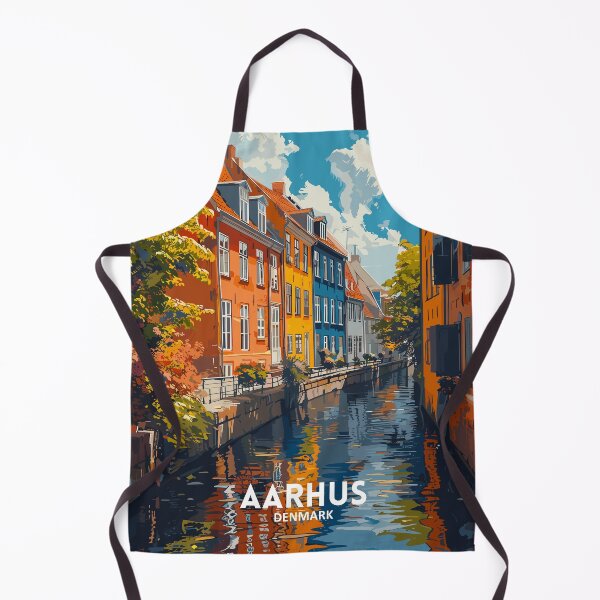 Item preview, Aarhus Denmark - Travel art designed and sold by Marciolini.