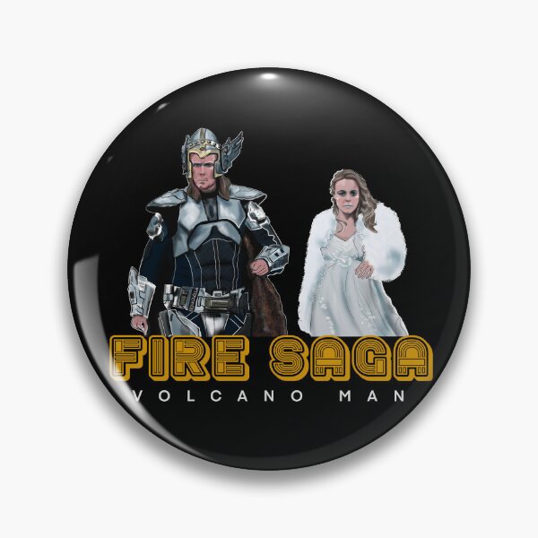 Item preview, Eurovision Fire Saga Volcano Man Ferrell and Mcadams designed and sold by PG Illustration.