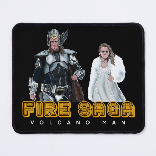 Item preview, Eurovision Fire Saga Volcano Man Ferrell and Mcadams designed and sold by PG Illustration.
