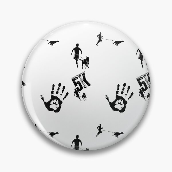 Item preview, Dragged by My Dog – 5K Canicross Runner Design designed and sold by Iccis.