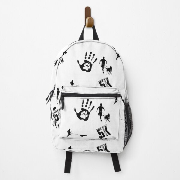 Item preview, Dragged by My Dog – 5K Canicross Runner Design designed and sold by Iccis.