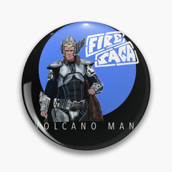Item preview, Eurovision Fire Saga Ferrell Volcano Man Iceland designed and sold by PG Illustration.
