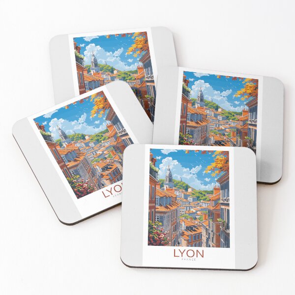 Item preview, Lyon France - Travel Art designed and sold by Marciolini.