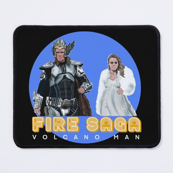 Item preview, Volcano Man Fire Saga Eurovision Ferrell Iceland designed and sold by PG Illustration.