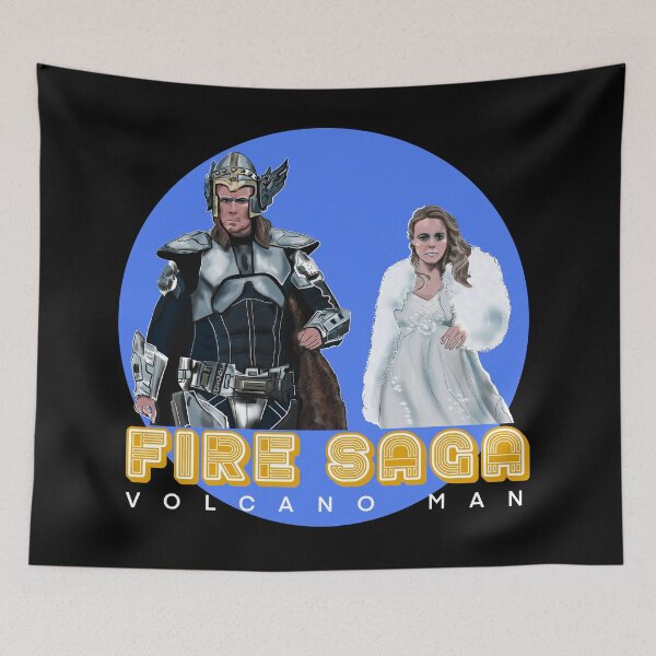 Item preview, Volcano Man Fire Saga Eurovision Ferrell Iceland designed and sold by PG Illustration.
