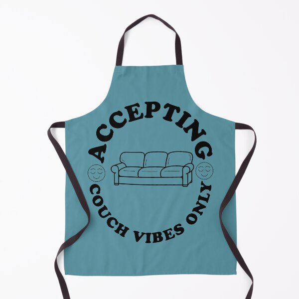 Item preview, The “Accepting Couch Vibes Only” logo merch. designed and sold by GrindTees.