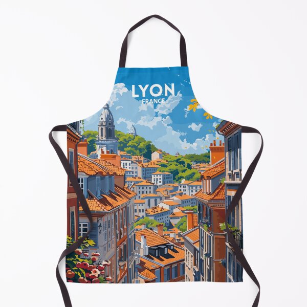 Item preview, Lyon France - Travel art designed and sold by Marciolini.