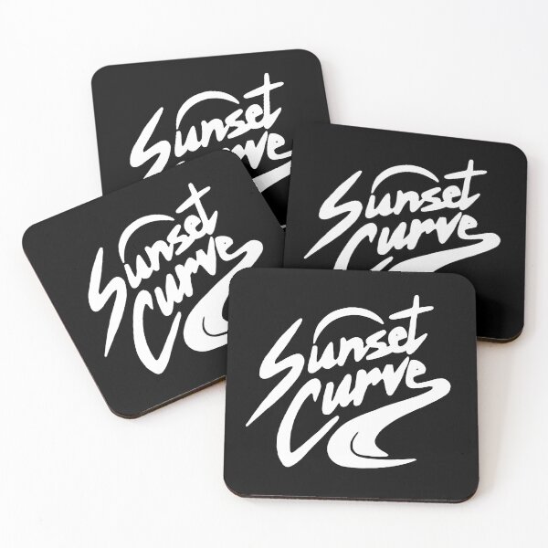 Item preview, Sunset Curve Julie and the Phantoms white logo designed and sold by PG Illustration.