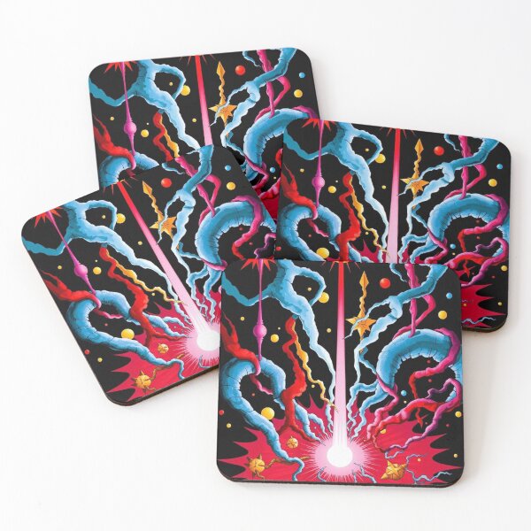Item preview, Multicolor Spacecore Abstract Art designed and sold by Esterlane.