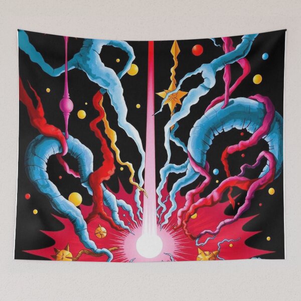 Item preview, Multicolor Spacecore Abstract Art designed and sold by Esterlane.