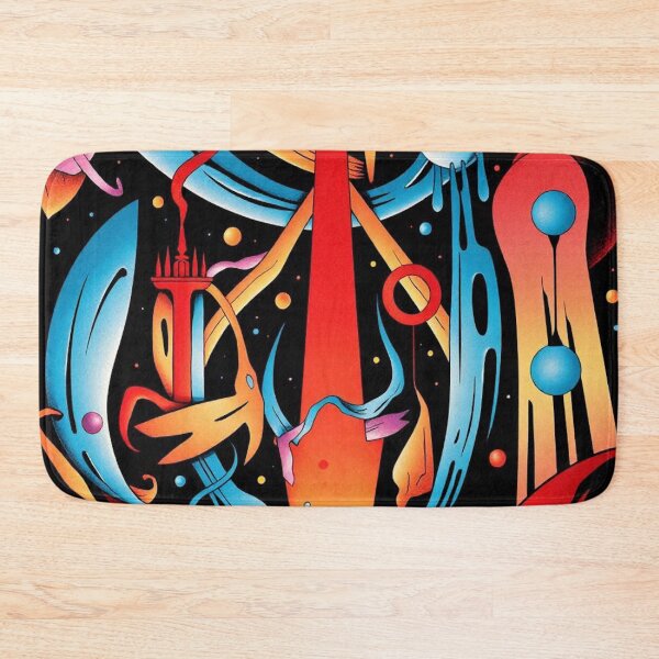 Item preview, Multicolor Space Abstract Art designed and sold by Esterlane.