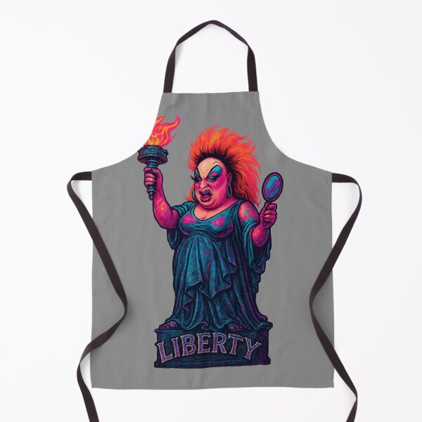 Item preview, Divine as Statue of Liberty – Iconic Drag Queen Parody Art designed and sold by Shoot-The-Moon.
