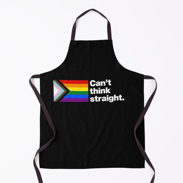 Item preview, Can't think straight | Progress Pride Flag Edition designed and sold by chestify.