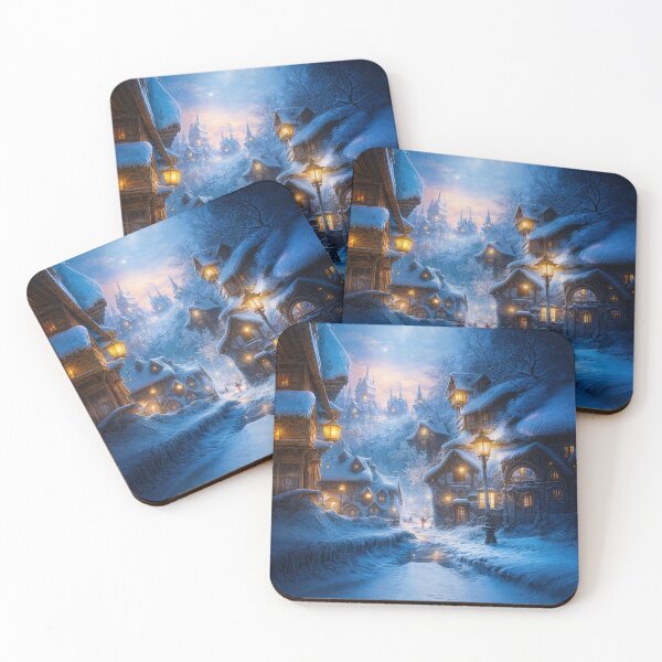 Item preview, Village Winterscape designed and sold by Korral.