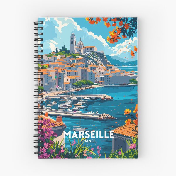 Item preview, Marseille France - Travel art designed and sold by Marciolini.