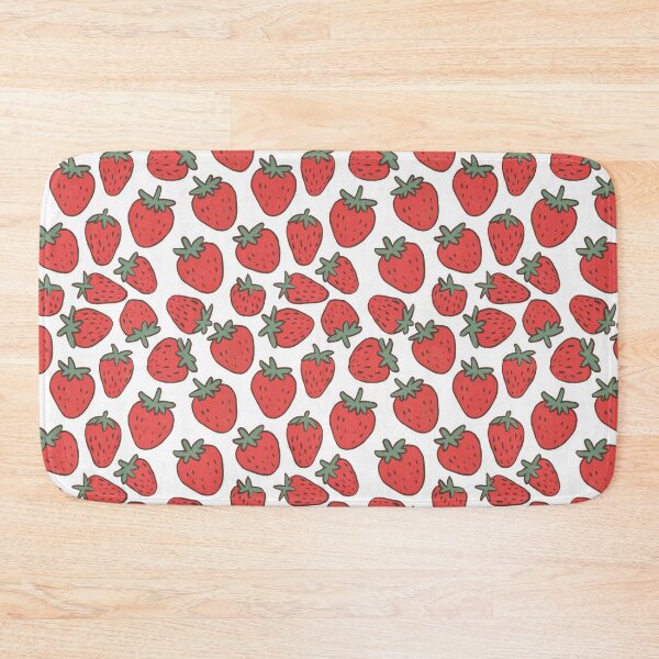 Item preview, Fresh strawberries pattern  designed and sold by MiraCleAI.