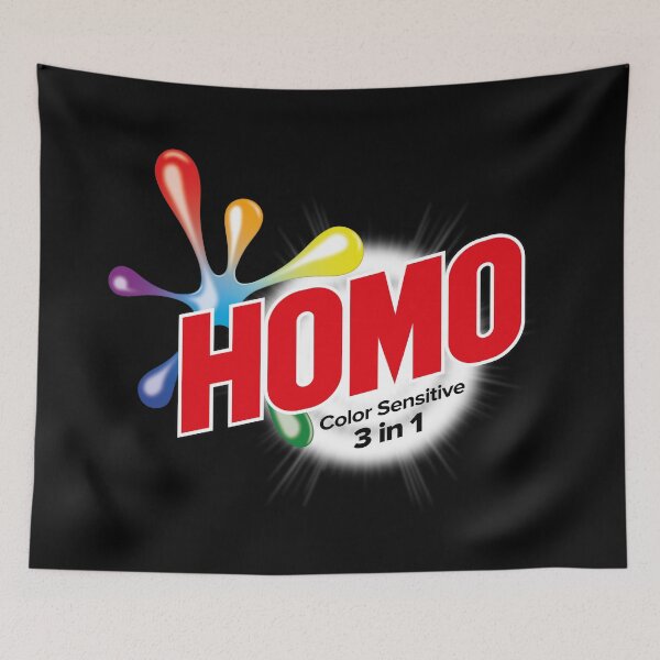 Item preview, Homo – Color Sensitive designed and sold by JujuDesignX.