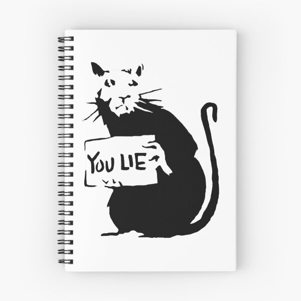 Item preview, Banksy Rat You Lie! designed and sold by ThatMerchStore.
