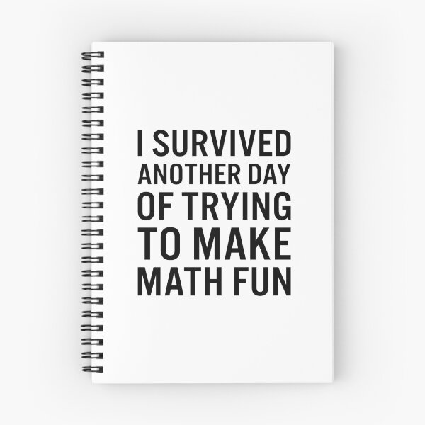 Item preview, I survived  another day of trying to make math fun designed and sold by JacquieMira.