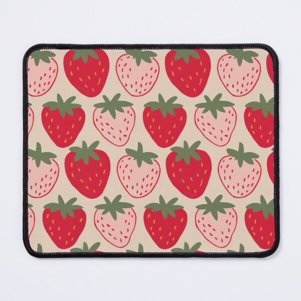 Item preview, Fresh strawberries pattern designed and sold by MiraCleAI.