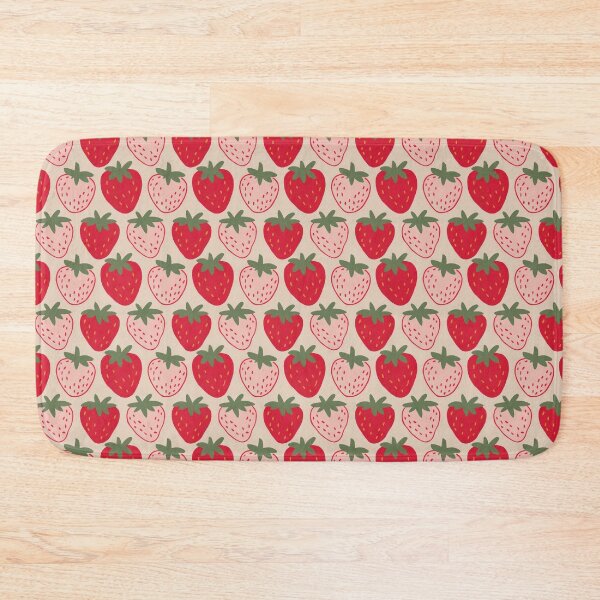 Item preview, Fresh strawberries pattern  designed and sold by MiraCleAI.