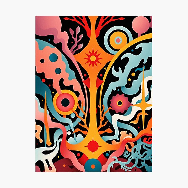 Item preview, Bold Pattern Abstract Art designed and sold by Esterlane.