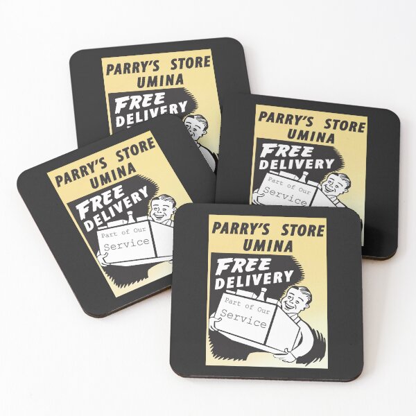 Item preview, Free Delivery Retro Advert  designed and sold by ASKEW GRAPHICS.