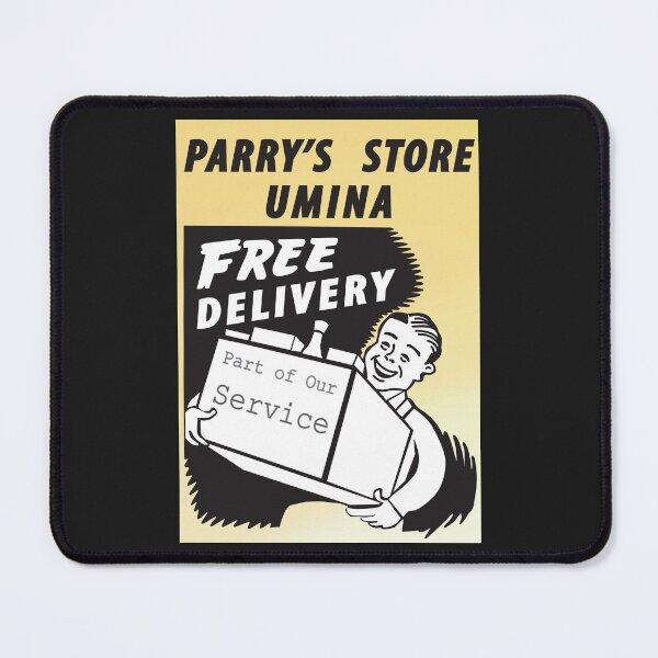 Item preview, Free Delivery Retro Advert  designed and sold by ASKEW GRAPHICS.