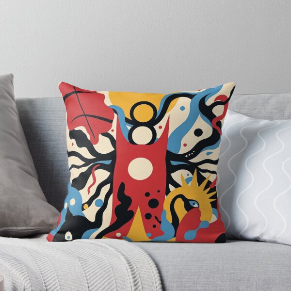 Item preview, Arte abstracto con patrones atrevidos multicolores designed and sold by Esterlane.