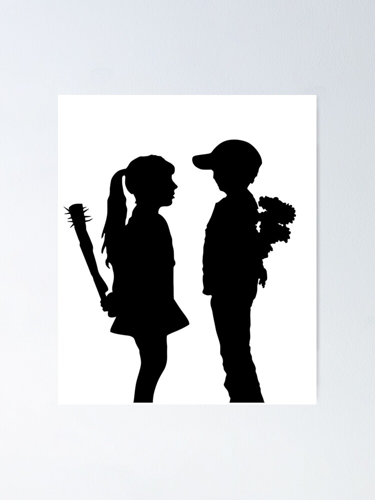 肉筆☆油絵☆F20号『boy meets girl複雑な想い』Banksy/模写 限定10枚】Boy Meets Girl / バンクシー | POP ART BANANAS