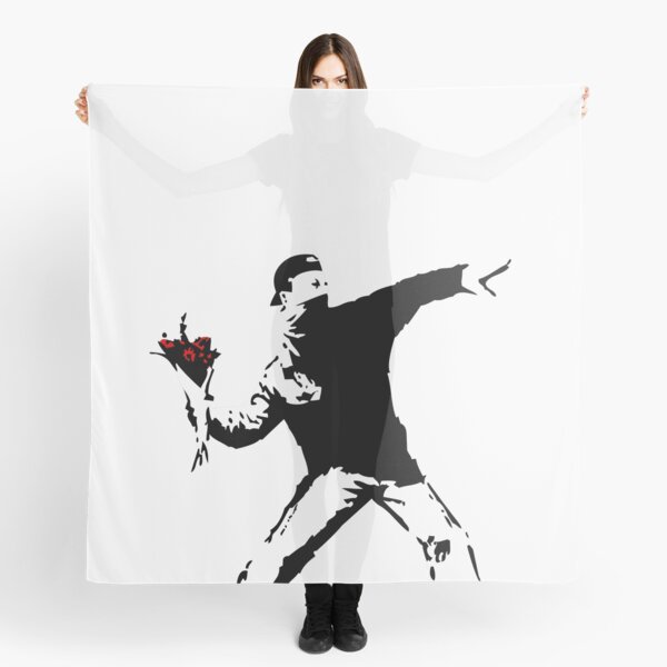 Item preview, Banksy Flower Thrower! designed and sold by ThatMerchStore.