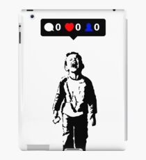 Banksy Social Media No One Likes Me! iPad Case/Skin