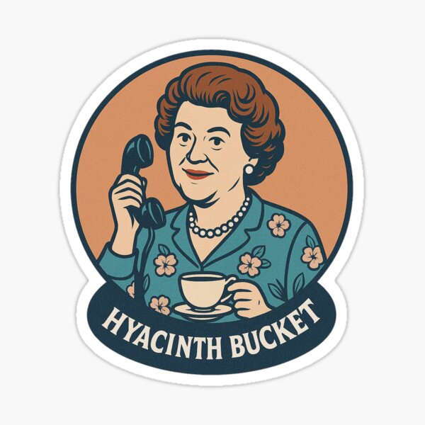 Item preview, Hyacinth bucket designed and sold by Dreamofstyle7.