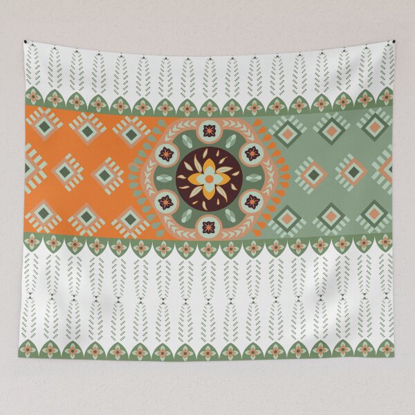 Item preview, Pakistani or Indian Truck Art Pattern 2 designed and sold by CHANCHANAI.