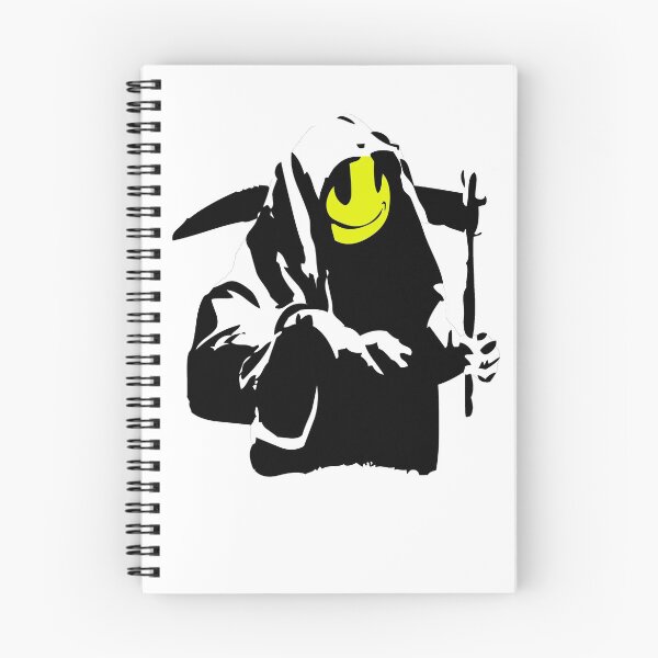 Item preview, Banksy Happy Smiling Grim Reaper!  designed and sold by ThatMerchStore.