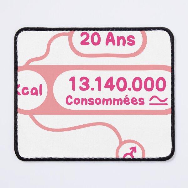 Item preview, 20 years kcal calories consumed birthday designed and sold by Achille3777.
