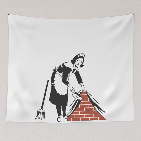 Item preview, Banksy Sweep it Under the Rug! designed and sold by ThatMerchStore.