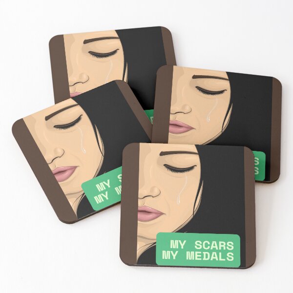 Item preview, My scars my medals designed and sold by SevenseasStudio.