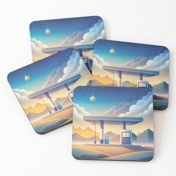 Item preview, Servos in the desert designed and sold by Hippiya. Art & Print.