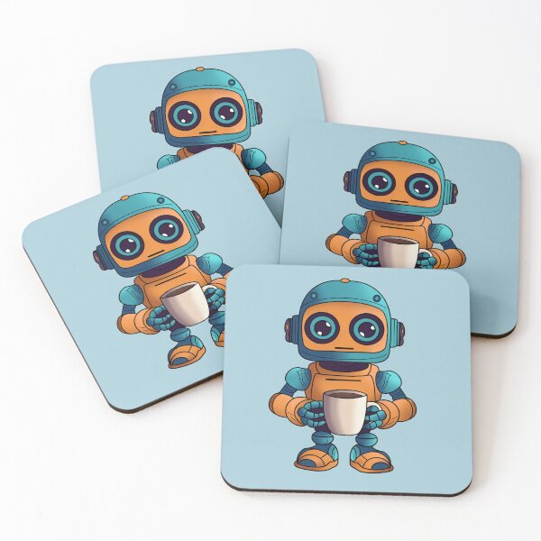 Item preview, Caffeine Bot designed and sold by MKFDesigns.