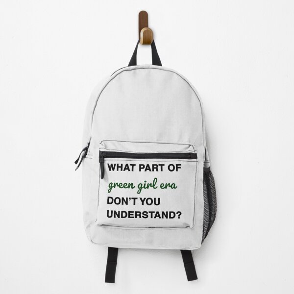 Item preview, What part of green girl era don’t you understand? black&green font designed and sold by MySciPic.